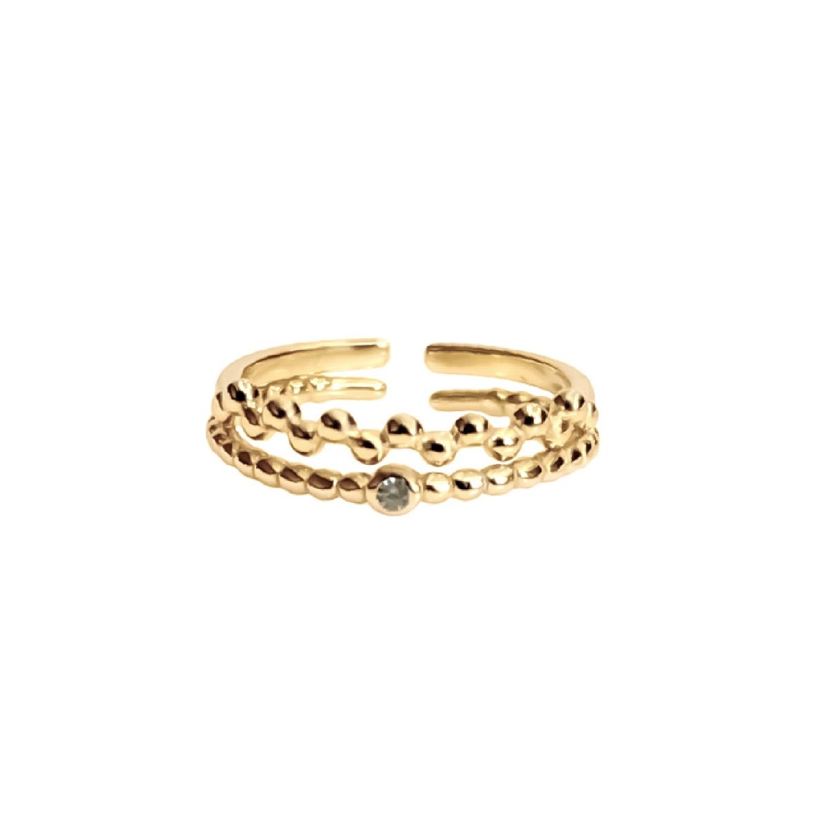 Annabella Pair of Rings in Gold