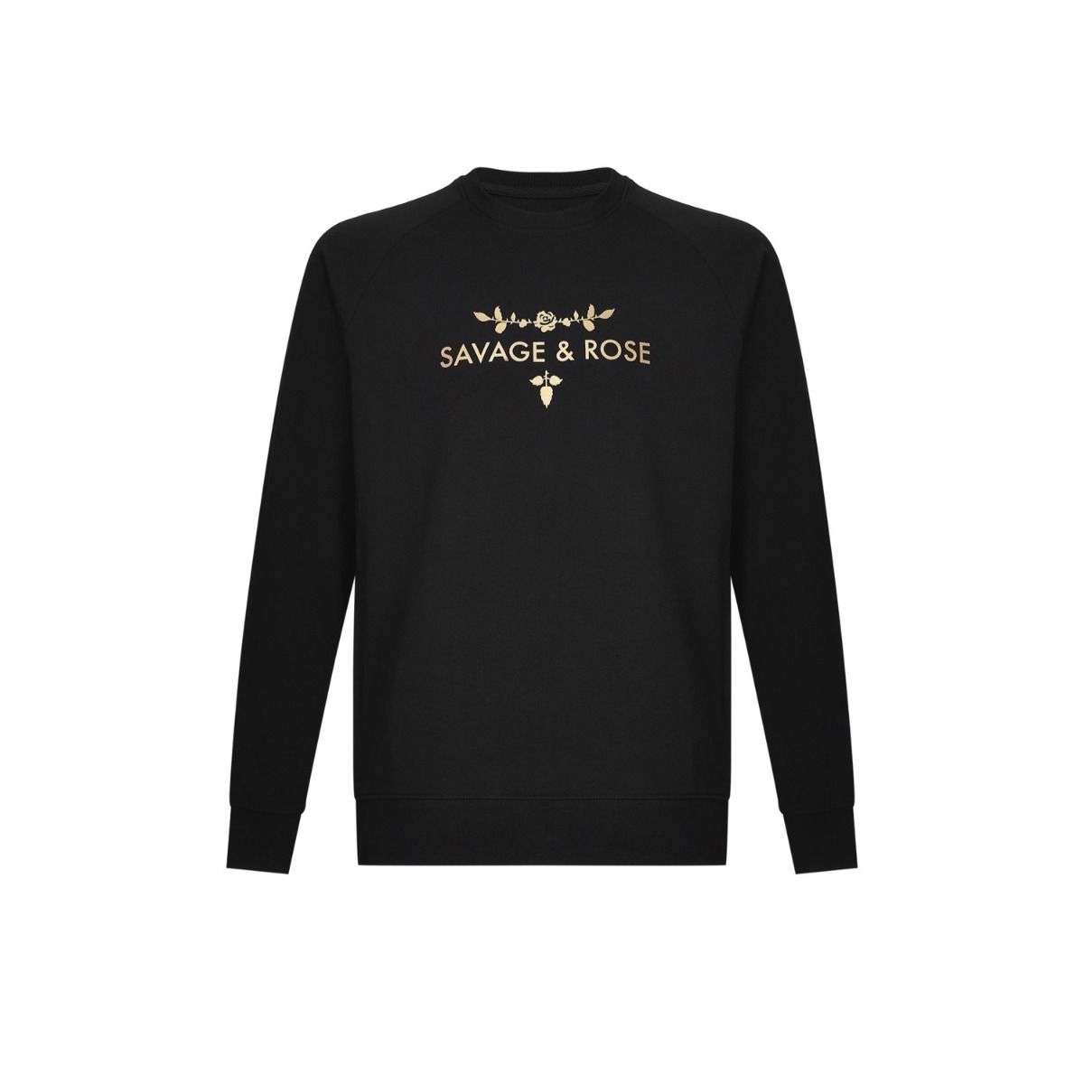 Black Sweatshirt - Savage and Rose