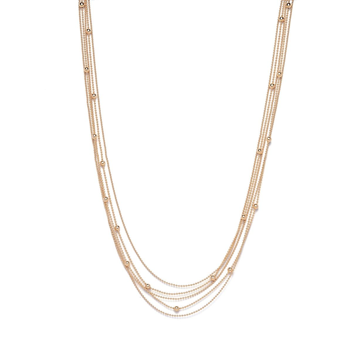 Zoie Multi Layered Chain in Gold