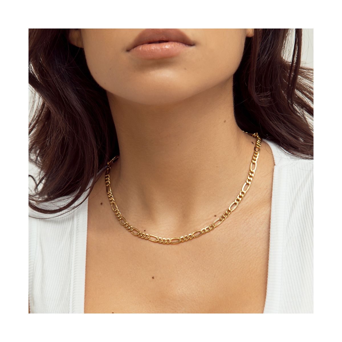 Beverly Figaro Chain in Gold
