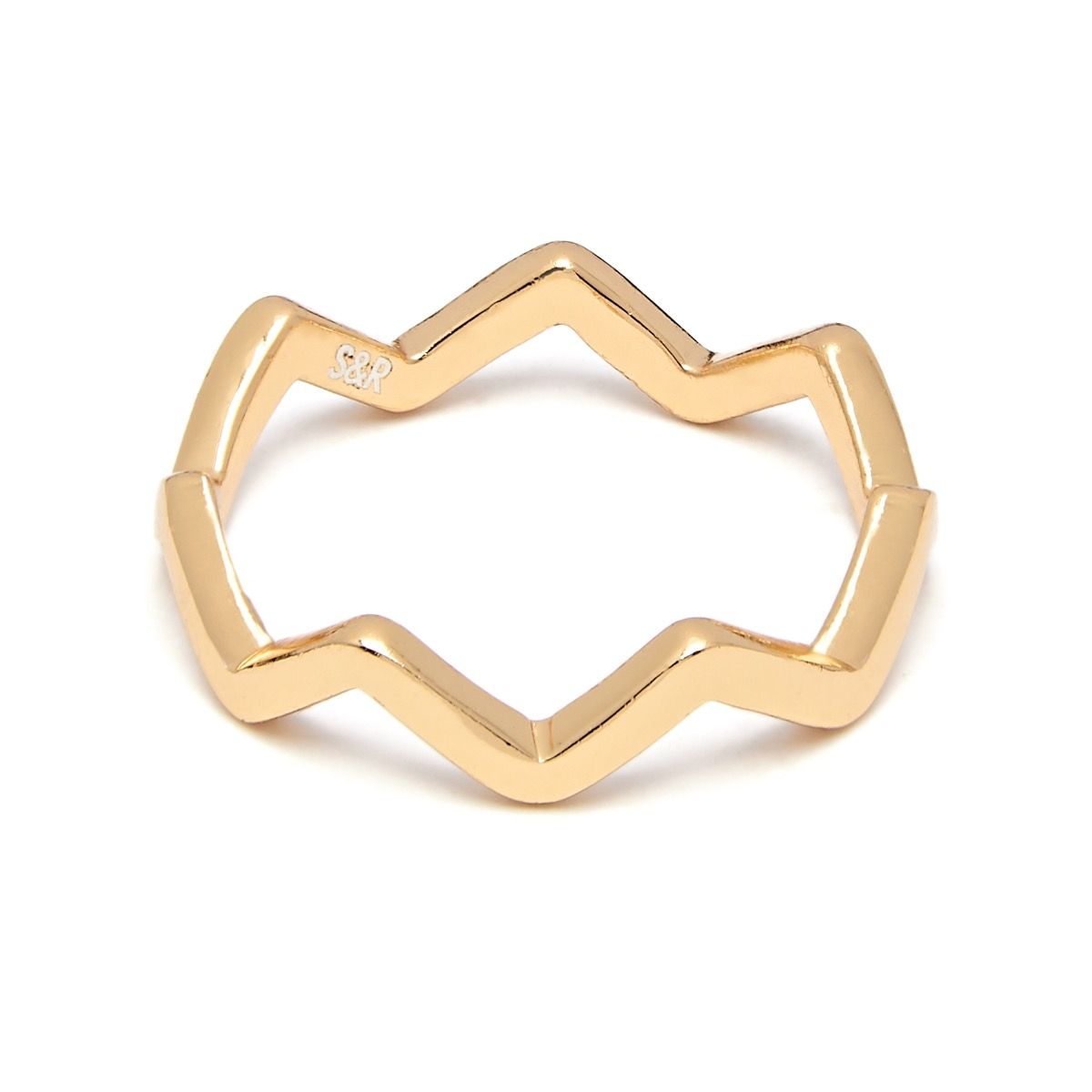 Alethea Crown Ring in Gold